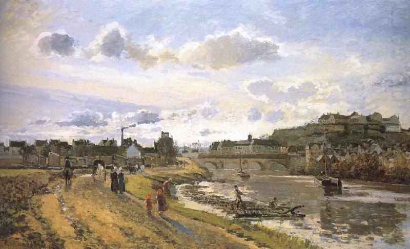 Pang plans raft Schwarz, Camille Pissarro